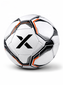 Ballon de football personnalisé X Reaction |   Blanc Noir Or |   Logo X |   Fabricant OEM ODM |   Design haut de gamme |   Qualité supérieure - Product Image 2