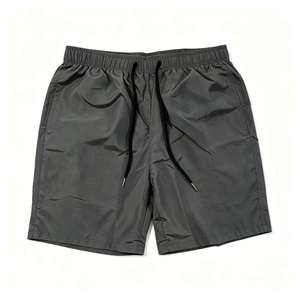Shorts de plage décontractés pour hommes en tissu mesh imprimé, écologiques, anti-plis, séchage rapide, coupe ample, respirants, taille élastique, entrejambe 5 pouces - Product Image 3