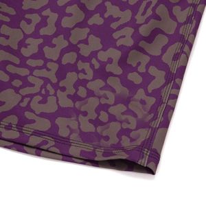 Shorts MMA pour hommes, impression par sublimation, noir, violet, motif léopard, évacuation de l'humidité, séchage rapide, polyester, vêtements de sport de combat - Product Image 5