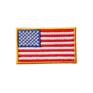 Parches Bordados con Banderas de Países, Diseño Rectangular Termoadhesivo para Decoración de Ropa y Prendas - Product Image 2