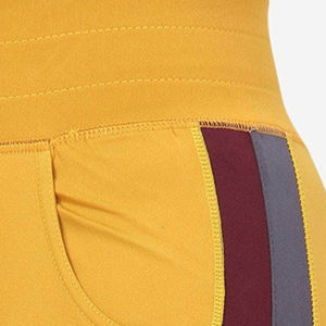 Flexible Fitness Training Sessions Fleece-Lined High-Waisted Ankle-Length <b>Leggings</b> <b>Women</b> <b>Warm</b> Breathable Anti-Bacterial 280g - Product Image 5