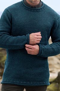 Pull en laine signature avec motifs tricotés personnalisés, manches longues, pour homme et femme, avec marque privée - Product Image 2