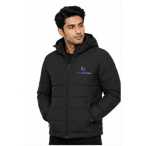 Chaqueta de Plumón para Hombre de Alta Calidad, Cálida para Invierno, Estándar, de Lona Transpirable para Exteriores, Personalizada, Cómoda y Elegante con Cuello Alto - Product Image 1