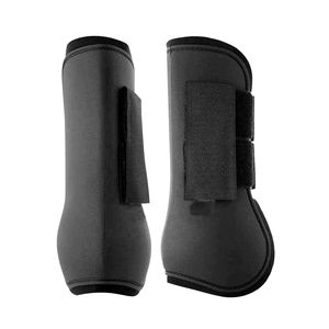 รองเท้าบูทป้องกันขาสำหรับกีฬาขี่ม้า FX Equestrian  แบบตาข่ายสีดำ - Product Image 1