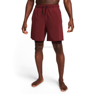 Pantalones cortos de gimnasio 2 en 1 para hombre con forro de compresión logotipo personalizado pantalones cortos de entrenamiento de secado rápido - Product Image 2