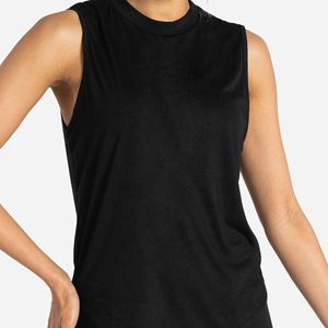 Tops cortos personalizados al por mayor para mujer, de verano, para chicas, 100% algodón, a la moda, económicos, lisos, con cuello redondo, sin estampado, para mujer - Product Image 6