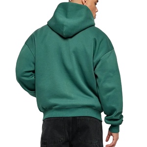 Sudadera con Capucha de Color Sólido para Invierno, Personalizada, 500GSM, Felpa, 100% Algodón, Estilo Urbano, Venta Caliente del Fabricante - Product Image 6