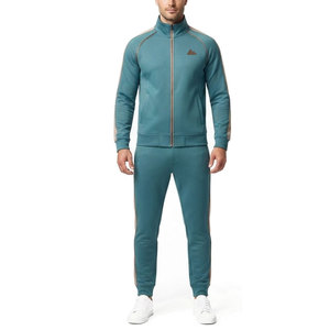 Conjunto Deportivo para Hombre Value Choice, Ropa Deportiva con Cierre de Cordón, Ropa de Entrenamiento Atlético, Chaqueta con Cuello Alto, Pantalones Deportivos, Personalizado, Color Sólido - Product Image 1