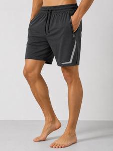 Shorts de sport pour hommes à séchage rapide en toile écologique respirante avec cordon de serrage pour la course, la gym, l'entraînement et le fitness - Product Image 4