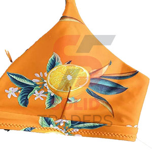 Maillot de bain athlétique pour femme, nouvelle conception, haute élasticité, respirant, look sportif, vêtements d'été, Solid Trader Custom - Product Image 3