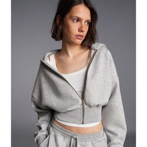 Custom Recycled Unisex Heavyweight Oversized Organic Cotton Sweatpants Jogger Set Relaxed Fit <b>Zip</b> <b>up</b> Hoodie Tracksuits for <b>Women</b> - Product Image 6