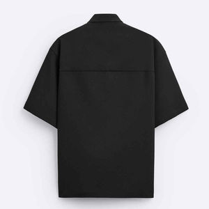 Camiseta de Manga Corta con Media Cremallera para Hombre, Premium, Lisa, Mezcla de Algodón y Elastano, Transpirable, Informal, Deportiva, para Uso Diario en Verano - Product Image 6