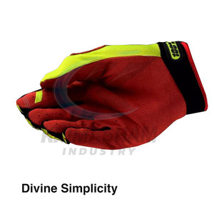Gants de motocross d'hiver légers et respirants avec design antidérapant, fermeture auto-agrippante, doigts entiers pour les sports de plein air et la conduite - Product Image 3