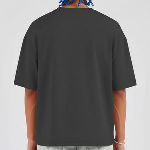 เสื้อยืดผู้ชายทรงโอเวอร์ไซส์ ผ้าฝ้าย แขนสั้น พิมพ์ลายตามสั่ง ระบายอากาศได้ดี เป็นมิตรกับสิ่งแวดล้อม แห้งเร็ว น้ำหนักเบา คุณภาพสูง - Product Image 5