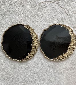 Handmade Resin Drink <b>Coasters</b> – Durable Protective Table Mats Decorative Epoxy Resin <b>Coaster</b> <b>Set</b> – Modern Gift for Home Lovers - Product Image 2
