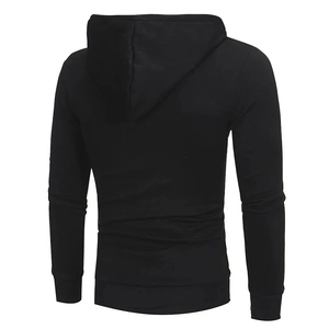 Sudaderas con capucha de forro polar para hombre, sudaderas con capucha de manga larga con degradado de color, blusas con capucha, sudaderas con capucha para la industria deportiva - Product Image 1