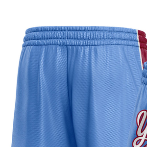 100% Polyester Mesh <b>Custom</b> Sublimation Shorts Sports Team Shorts Club Name Shorts Training Shorts Breathable Athletic Shorts OEM - Product Image 4