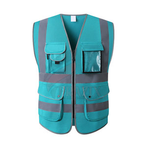 Chaleco de alta visibilidad reflectante para trabajo, ropa de seguridad para construcción, almacén, logística y uso industrial - Product Image 2