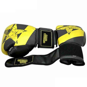 Professional Adult Boxing <b>Gloves</b> Pakistan Made Custom Printed Laced Leather Competition Training Fighting Winning <b>Gloves</b> - Product Image 6