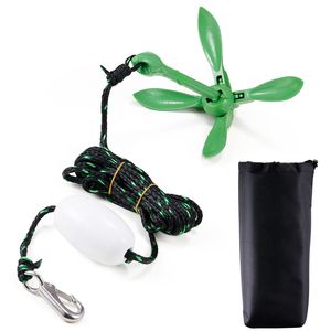 Kit Ancoraggio Kayak 3.5 lb con Ancora per Paddle Board, Corda da 8 m, Boa e Borsa Pieghevole per Ancora di Piccole Imbarcazioni - Product Image 1