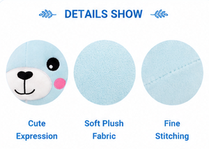 <b>Bear</b> Teddy <b>Bear</b> Plush Pillow Soft Toy <b>Cute</b> Shape Sofa Bed Decor Kids Gift OEM Wholesale PP Cotton Filling 31-50cm Divyas Brand - Product Image 3