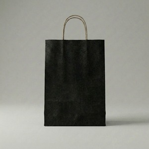 Custom Printed Kraft <b>Paper</b> <b>Packaging</b> Bag with Twisted Handles - Product Image 2