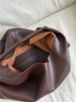 Tas Kulit Asli Ramah Lingkungan dengan Ritsleting, Tahan Air, Tali Rantai, Kapasitas 2-2.9L, Mewah, Fashionable, untuk Penggunaan Sehari-hari, Buatan Tangan