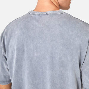Camisetas con Efecto Ácido, Camisetas Vintage Desgastadas Personalizadas, Camisetas de Marca Propia, Camisetas Casuales para Hombre de Talla Grande - Product Image 4