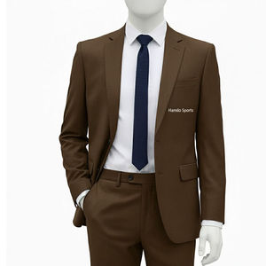 Traje de Hombre Más Popular para el Trabajo, Traje Cruzado Profesional, Ropa Elegante y Delgada para Ocasiones de Negocios - Product Image 5