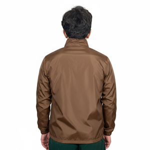 2026 Wholesale Autumn Nylon Brown <b>Mens</b> Sports Custom Windbreak <b>Running</b> <b>Jacket</b> Windcheater /hooded Windbreaker <b>Jacket</b> for man - Product Image 2