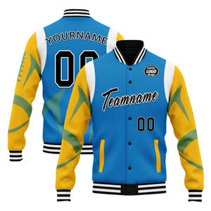 Chaqueta de Béisbol para Hombre con Bordado de Alta Densidad, Material Personalizado, Talla y Ajuste a Medida, OEM, ODM, MOQ Bajo, Precio de Fábrica, Envío a Todo el Mundo - Product Image 4