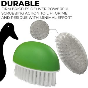 Set di 2 Spazzole Verdi di Qualità per Pulizia Quotidiana, Essenziali per la Cura delle Verdure - Product Image 2