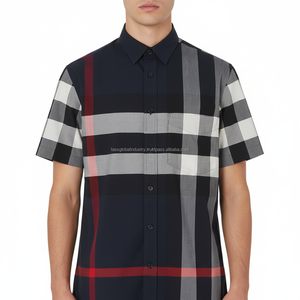 Men's Cuban Collar Shirt Breathable Custom OEM Wholesale - Product Image 3
