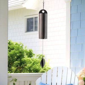 Carillons éoliens de cloche de sérénité de résonance profonde Ornement décoratif élégant de patio et de jardin - Product Image 3