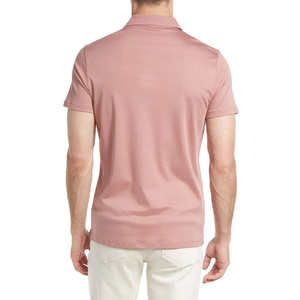 T-shirt Oxford personnalisé à manches courtes pour homme, coupe ajustée, 100 % coton de qualité supérieure, respirant et à séchage rapide - Product Image 2