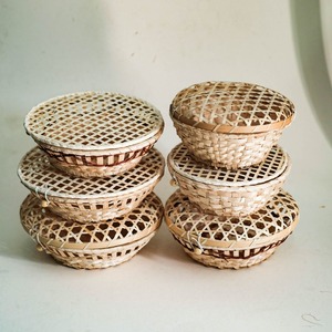 <b>Cheap</b> Price Natural Woven square Small <b>Boxes</b> for <b>Gift</b> Packaging Eco Friendly Bamboo Box with Custom Sizes - Product Image 3