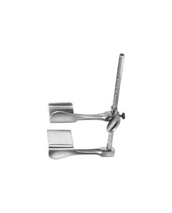 Écarteur de côtes Tuffier avec lames latérales 22 × 27 mm, écarteur thoracique en acier inoxydable de 200 mm pour chirurgie cardiothoracique - Product Image 5