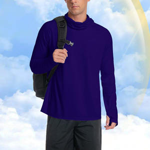 Sudadera Ligera de Pesca para Hombre, Tallas Grandes, Manga Larga, Tejido Transpirable de Secado Rápido, Cómoda para Actividades al Aire Libre - Product Image 4