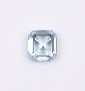 Diamante Cultivado en Laboratorio con Corte Asscher, Color Azul Fantasía, Certificado por IGI - Product Image 6