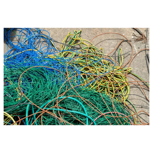 Câble en cuivre isolé usagé, fil électrique usagé pour la récupération et le recyclage du cuivre industriel - Product Image 5