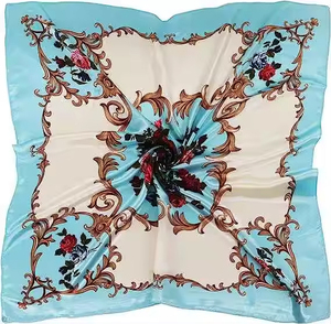 Nouveau design, meilleure qualité, bandana en satin pour femmes, foulards soyeux pour cheveux, légers et tendance, à porter en toutes saisons - Product Image 3