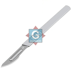 Vente en ligne en acier inoxydable lame de scalpel chirurgical manuel certifié CE fabriqué au Pakistan par Gray Rocks - Product Image 4