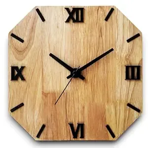 Premium Wooden <b>Clock</b> Low Price Stylish Wall <b>Clock</b> for Living Room Bedroom Office Home Decor and Daily Use - Product Image 4