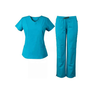 <b>Doctor</b> Hospital Scrubs Uniform <b>Set</b> Medical Breathable Comfortable Nursing Workwear Scrub Suit Healthcare Professional Outfit <b>Set</b> - Product Image 1