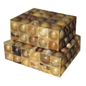 Cajas de Madera Artesanales de Alta Calidad con Cuernos de Búfalo Naturales para Frutos Secos y Joyería, Artesanía de Madera para Exportación, Vajillas, Cajas de Madera y Letreros de Pared - Product Image 4