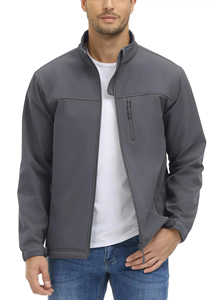 Chaquetas de Invierno al por Mayor para Hombre, Chaqueta Softshell con Logotipo Personalizado, Chaqueta Cortavientos Táctica de Invierno para Hombre - Product Image 2