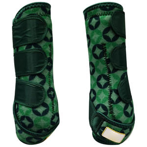 Botas de Neopreno Duraderas y Transpirables de Alta Calidad para Caballos, Cobertura Completa de la Pierna, Soporte Protector para Tendones, Personalizables - Product Image 1