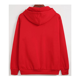Sweat-shirt à capuche rose imprimé décontracté unisexe en coton tricoté coupe classique pour l'automne OEM ODM Haute Qualité Polyester/Coton - Product Image 4