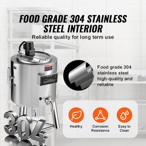 Pastorizzatore Commerciale da 50L per Latte, Uova e Succhi, in Acciaio Inossidabile 304 per Uso Alimentare, Pastorizzazione Professionale - Product Image 6
