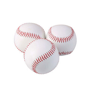 WARPRO INDUSTRY Ballon de baseball noir durable avec surpiqûres blanches, motif uni, 9 pouces, en plastique et bambou, pour droitiers/gauchers, sports de plein air - Product Image 5